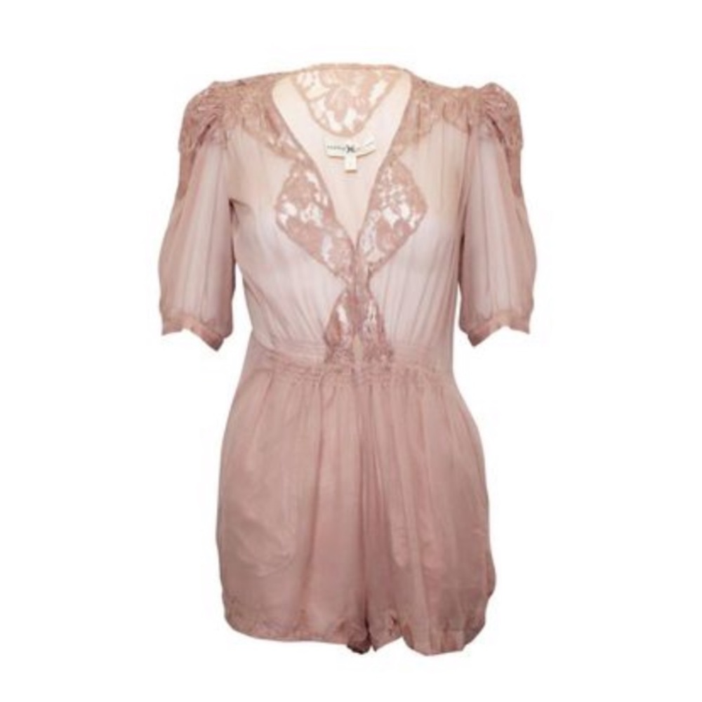 Nightcap 100% silk romper. Stunning! Brand new.